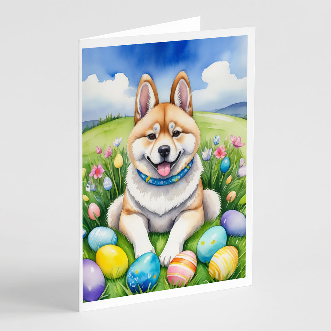 Yorkshire Terrier Easter Egg Hunt Greeting Cards Pack of 8 Image 7