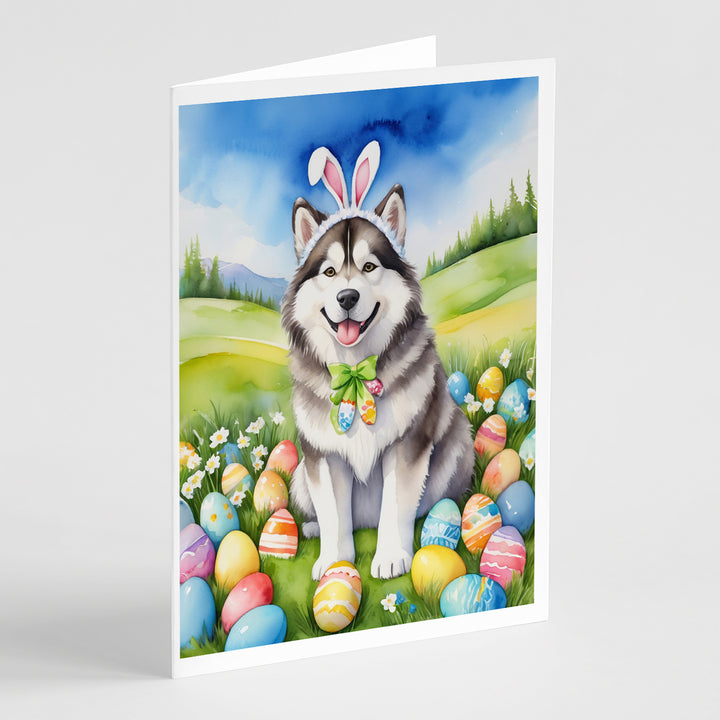 Yorkshire Terrier Easter Egg Hunt Greeting Cards Pack of 8 Image 10