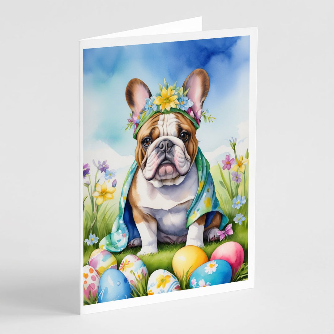 Yorkshire Terrier Easter Egg Hunt Greeting Cards Pack of 8 Image 1