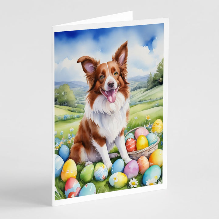 Yorkshire Terrier Easter Egg Hunt Greeting Cards Pack of 8 Image 2