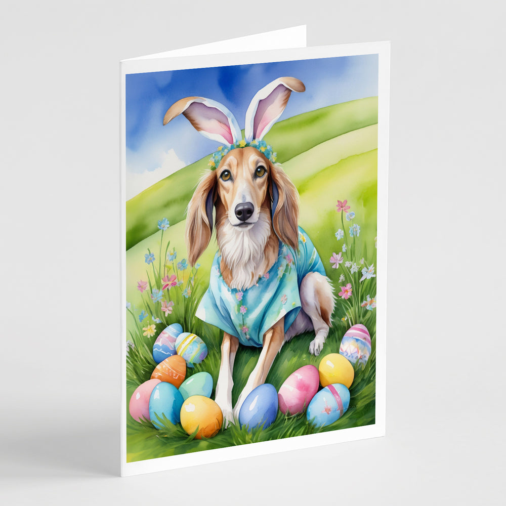 Yorkshire Terrier Easter Egg Hunt Greeting Cards Pack of 8 Image 2