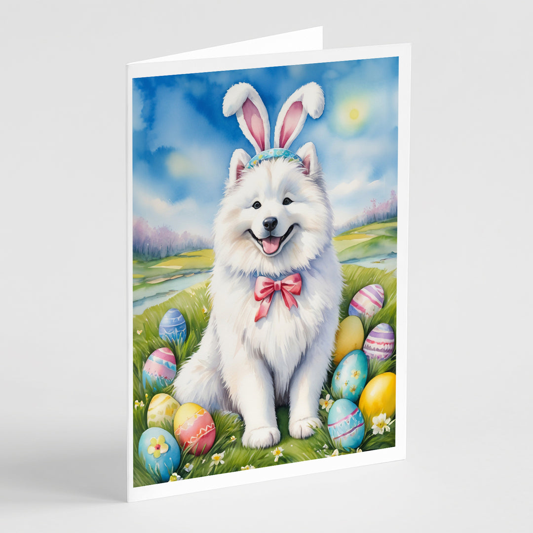 Yorkshire Terrier Easter Egg Hunt Greeting Cards Pack of 8 Image 3