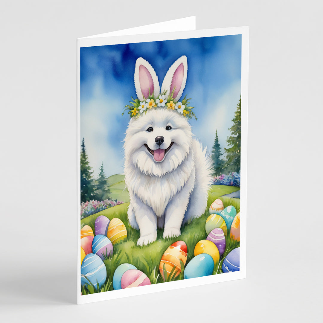 Yorkshire Terrier Easter Egg Hunt Greeting Cards Pack of 8 Image 4