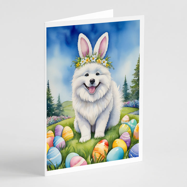 Yorkshire Terrier Easter Egg Hunt Greeting Cards Pack of 8 Image 4