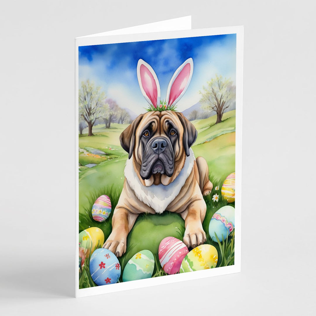 Yorkshire Terrier Easter Egg Hunt Greeting Cards Pack of 8 Image 3