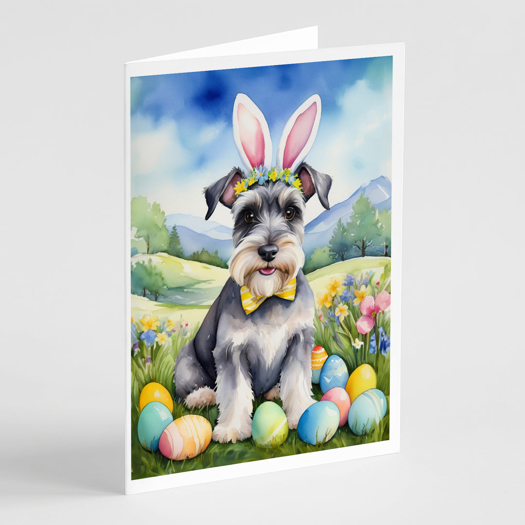 Yorkshire Terrier Easter Egg Hunt Greeting Cards Pack of 8 Image 6