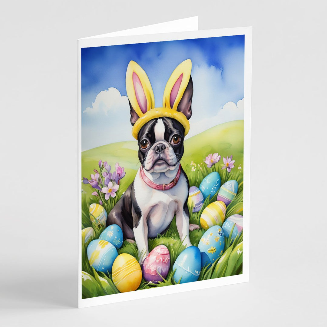 Yorkshire Terrier Easter Egg Hunt Greeting Cards Pack of 8 Image 7