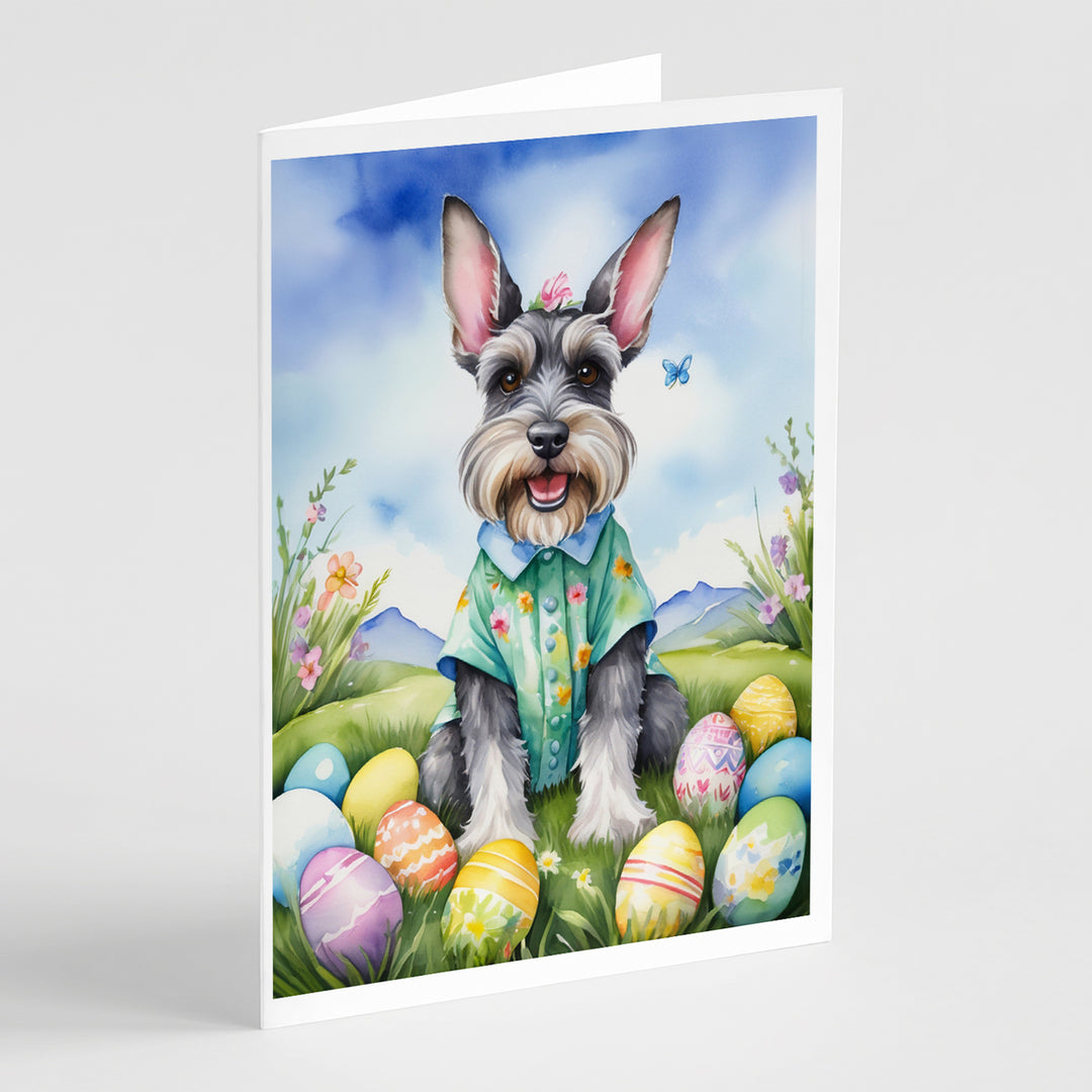 Yorkshire Terrier Easter Egg Hunt Greeting Cards Pack of 8 Image 7