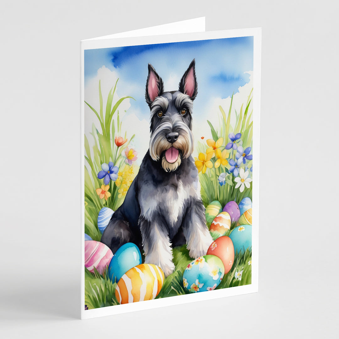 Yorkshire Terrier Easter Egg Hunt Greeting Cards Pack of 8 Image 8