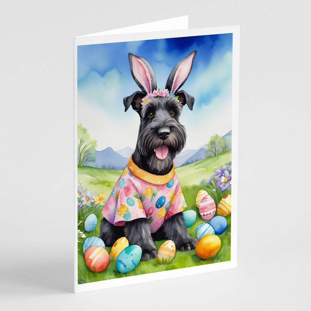 Yorkshire Terrier Easter Egg Hunt Greeting Cards Pack of 8 Image 9