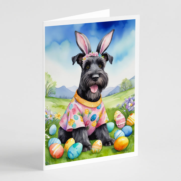 Yorkshire Terrier Easter Egg Hunt Greeting Cards Pack of 8 Image 9