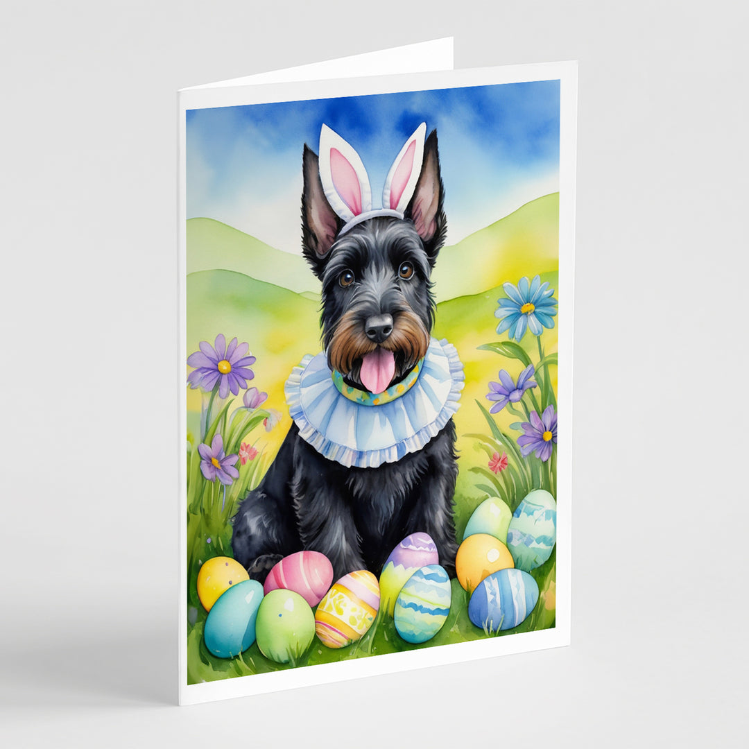 Yorkshire Terrier Easter Egg Hunt Greeting Cards Pack of 8 Image 11