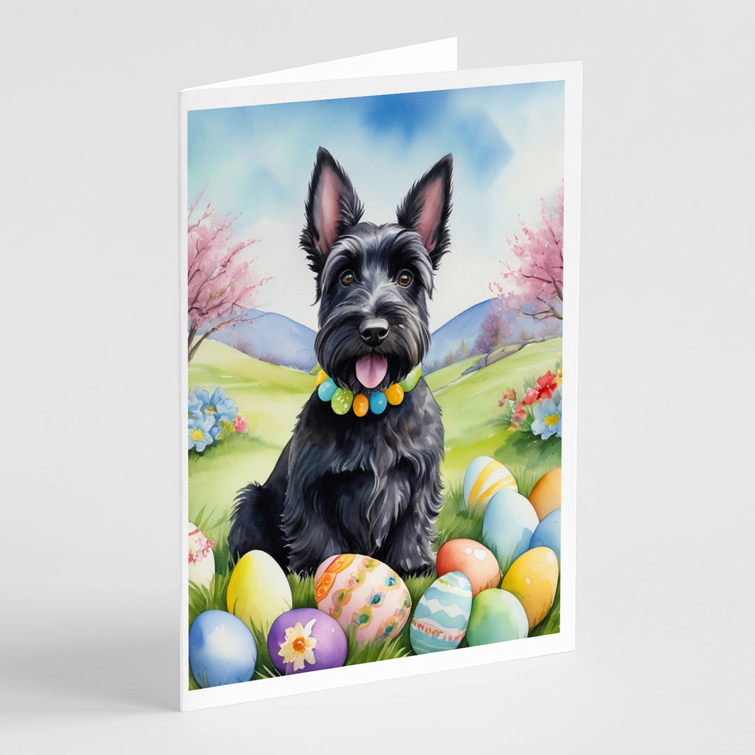 Yorkshire Terrier Easter Egg Hunt Greeting Cards Pack of 8 Image 12