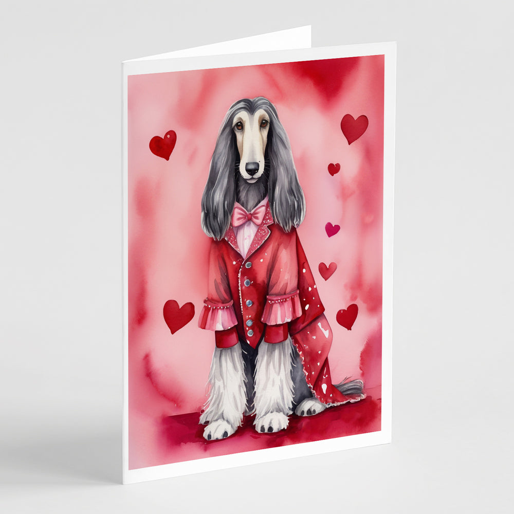 Yorkshire Terrier My Valentine Greeting Cards Pack of 8 Image 2