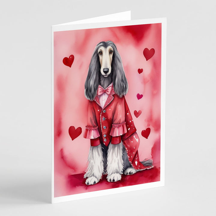 Yorkshire Terrier My Valentine Greeting Cards Pack of 8 Image 1