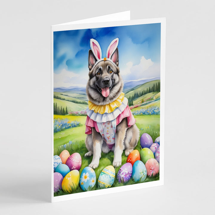 Yorkshire Terrier Easter Egg Hunt Greeting Cards Pack of 8 Image 12