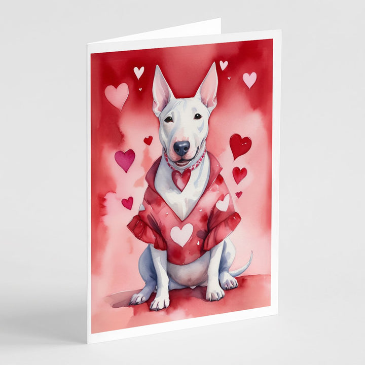 Yorkshire Terrier My Valentine Greeting Cards Pack of 8 Image 1