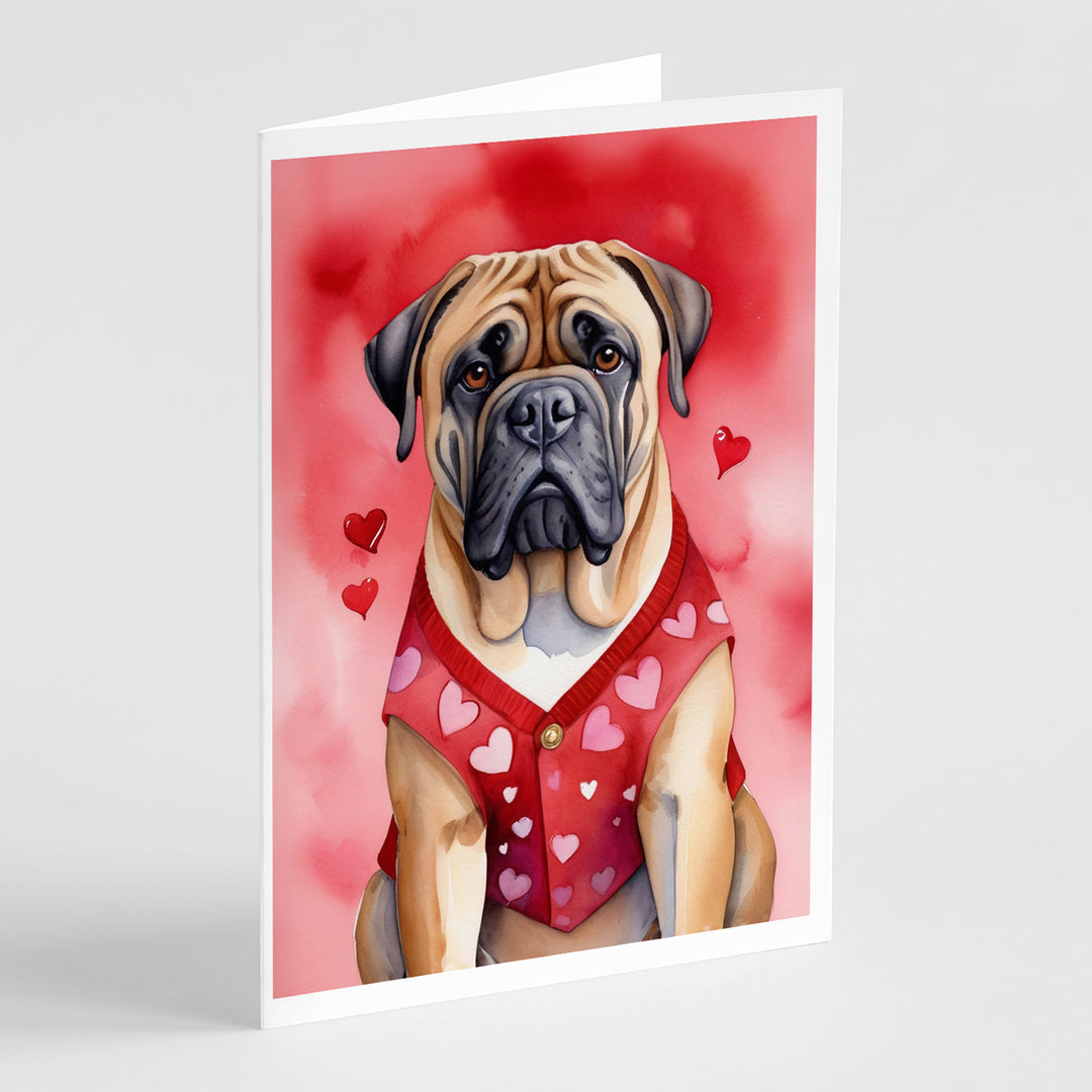 Yorkshire Terrier My Valentine Greeting Cards Pack of 8 Image 4