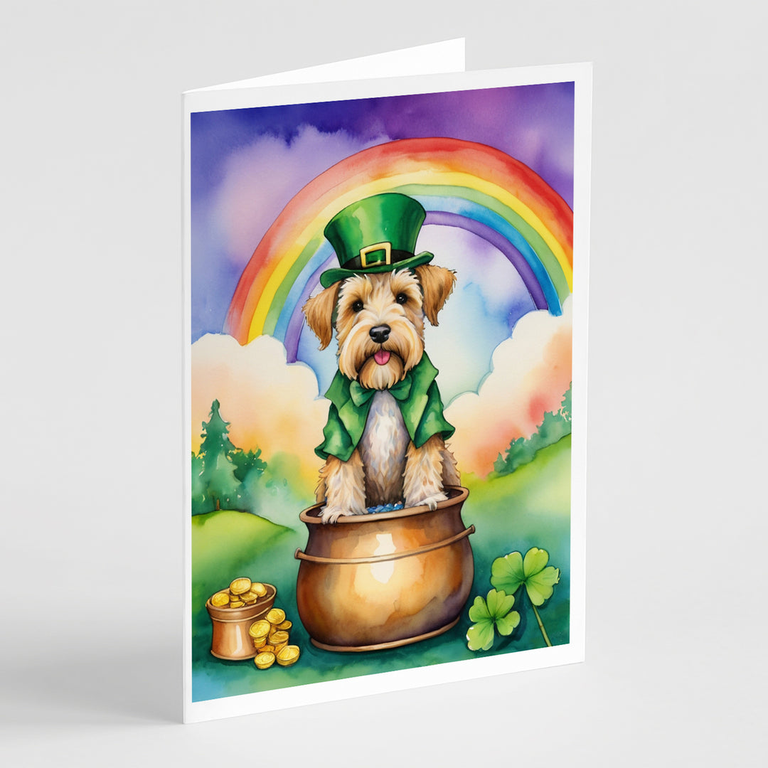 Yorkshire Terrier St Patricks Day Greeting Cards Pack of 8 Image 3