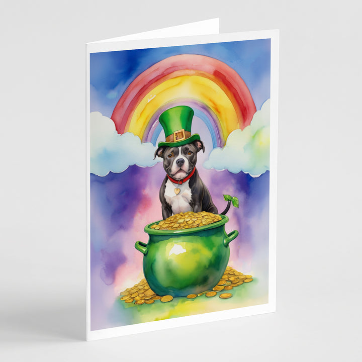 Yorkshire Terrier St Patricks Day Greeting Cards Pack of 8 Image 4