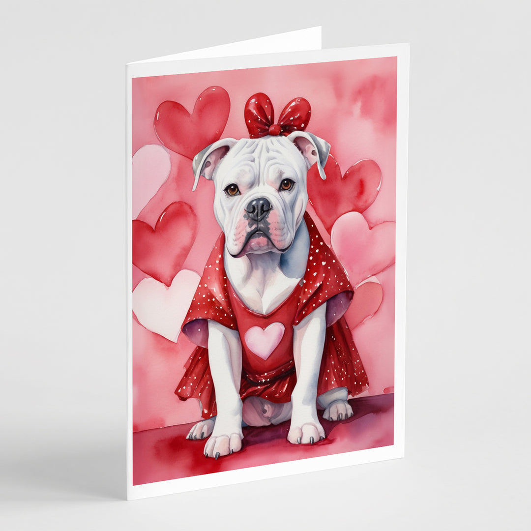 Yorkshire Terrier My Valentine Greeting Cards Pack of 8 Image 9