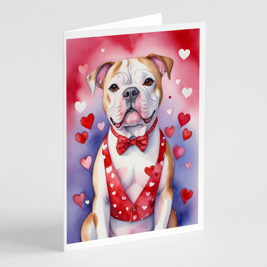 Yorkshire Terrier My Valentine Greeting Cards Pack of 8 Image 10