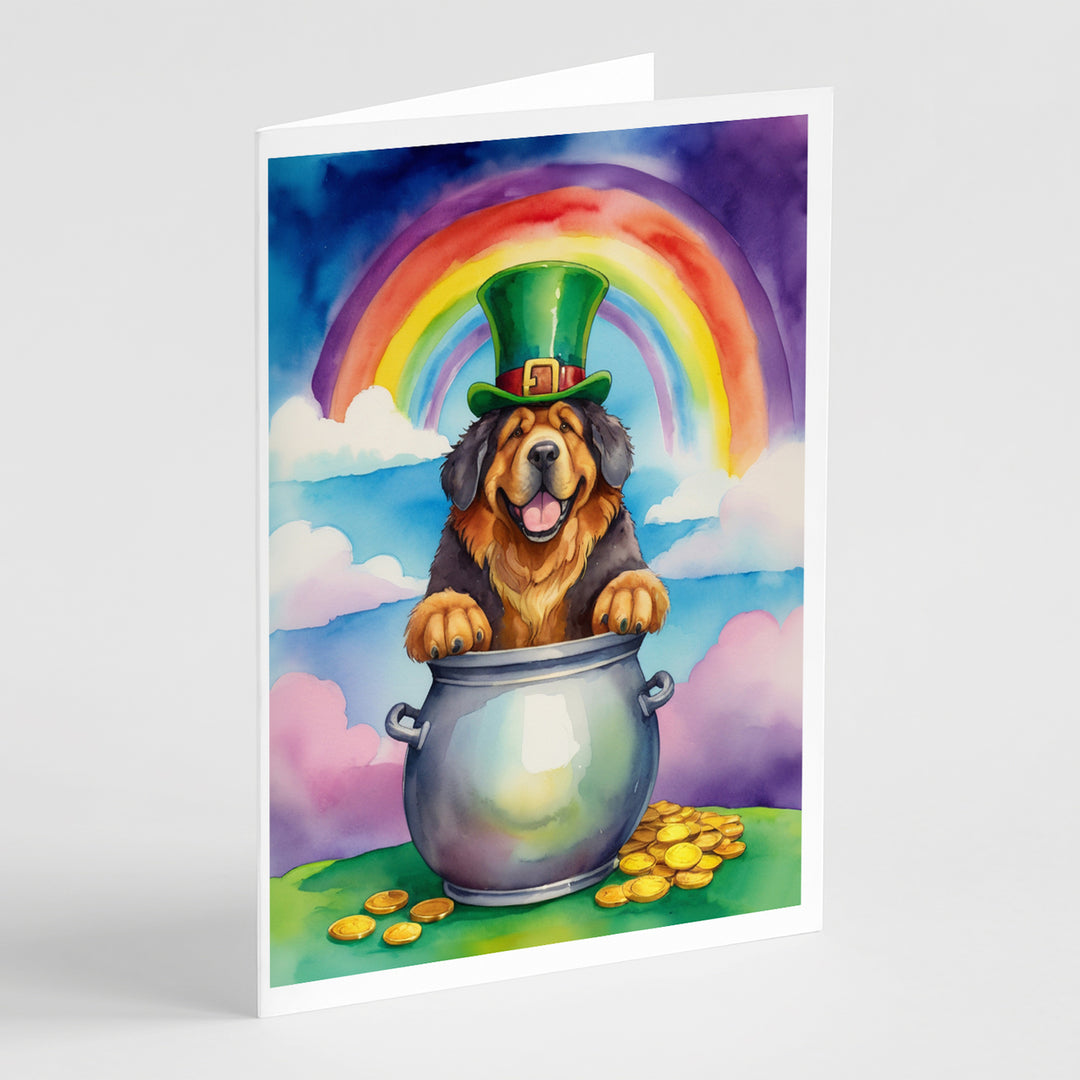 Yorkshire Terrier St Patricks Day Greeting Cards Pack of 8 Image 6