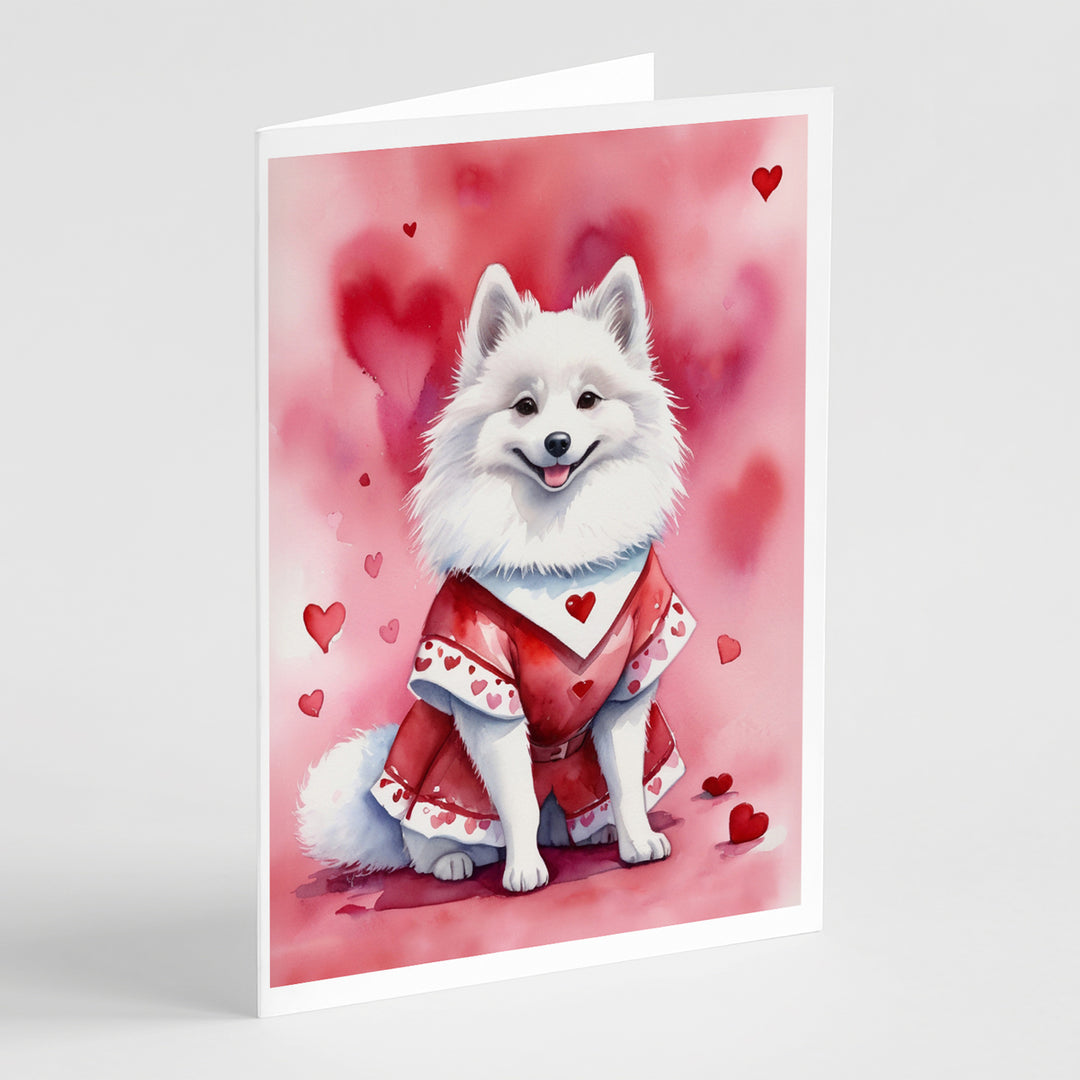 Yorkshire Terrier My Valentine Greeting Cards Pack of 8 Image 12