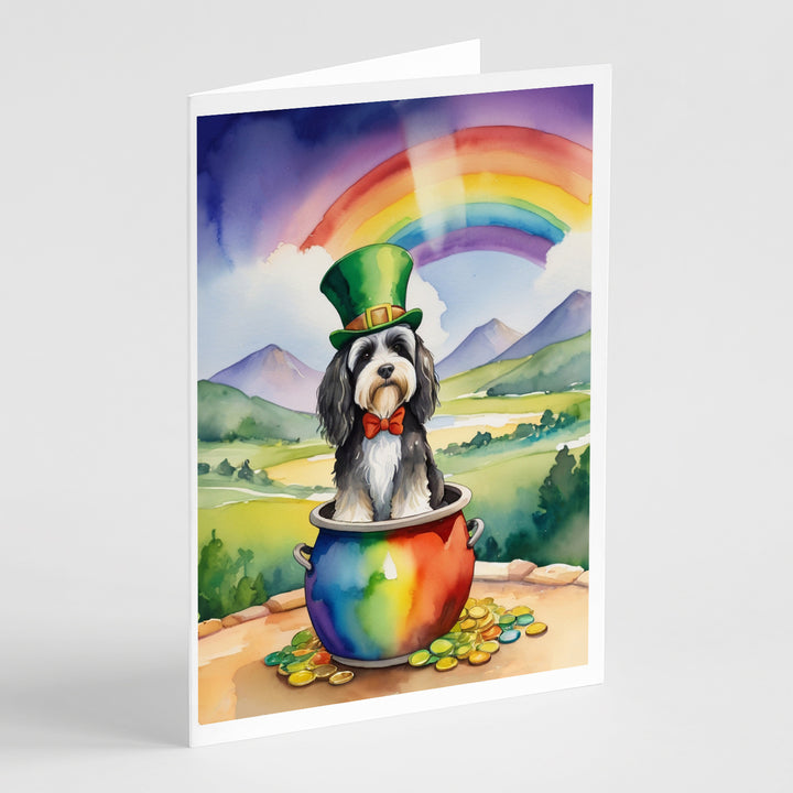 Yorkshire Terrier St Patricks Day Greeting Cards Pack of 8 Image 8