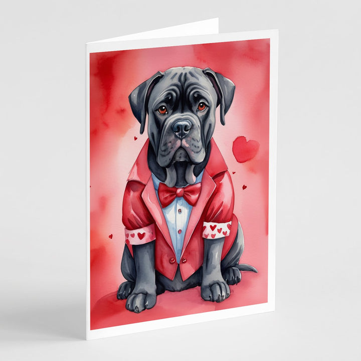 Yorkshire Terrier My Valentine Greeting Cards Pack of 8 Image 1