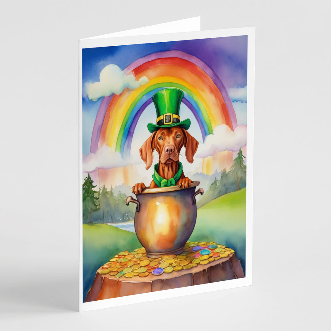 Yorkshire Terrier St Patricks Day Greeting Cards Pack of 8 Image 9