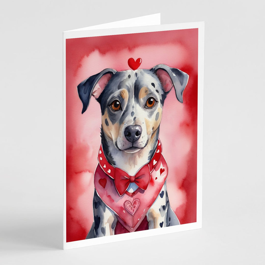 Yorkshire Terrier My Valentine Greeting Cards Pack of 8 Image 1