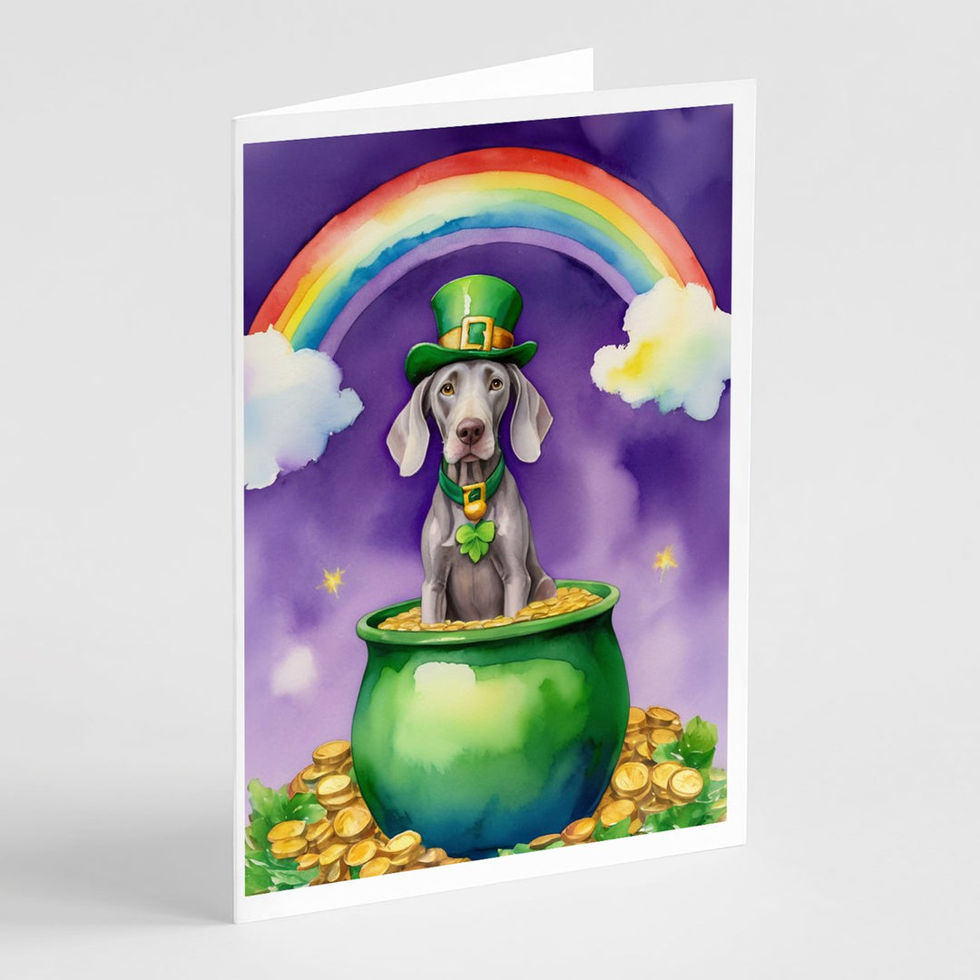 Yorkshire Terrier St Patricks Day Greeting Cards Pack of 8 Image 1