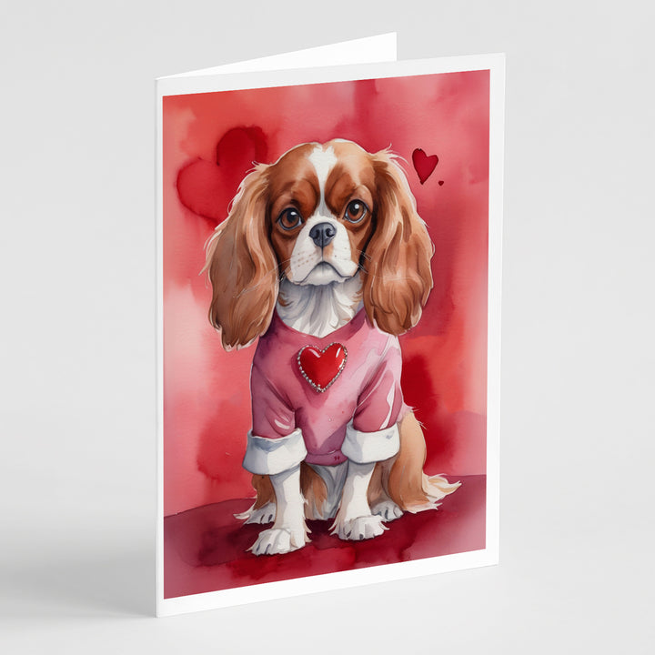 Yorkshire Terrier My Valentine Greeting Cards Pack of 8 Image 12