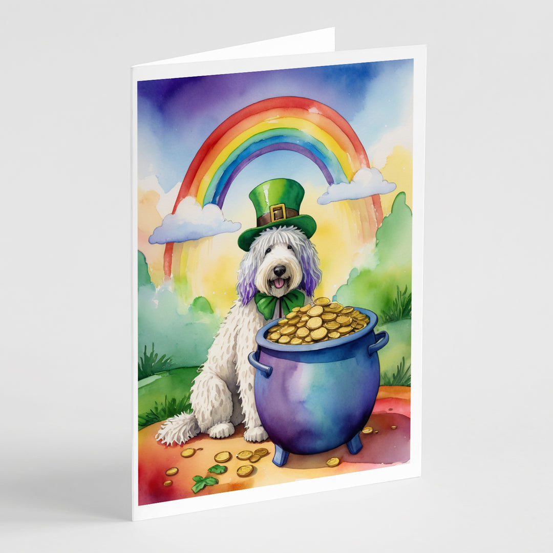 Yorkshire Terrier St Patricks Day Greeting Cards Pack of 8 Image 3