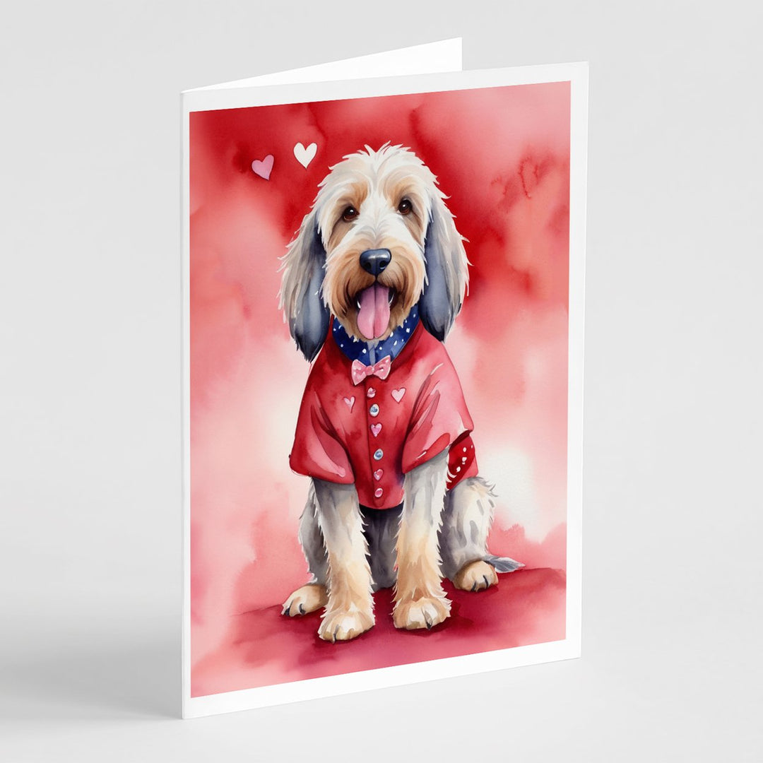 Yorkshire Terrier My Valentine Greeting Cards Pack of 8 Image 2