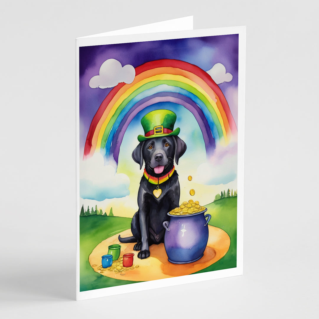 Yorkshire Terrier St Patricks Day Greeting Cards Pack of 8 Image 5