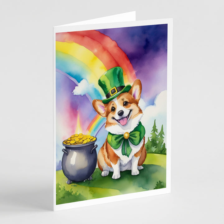 Yorkshire Terrier St Patricks Day Greeting Cards Pack of 8 Image 7