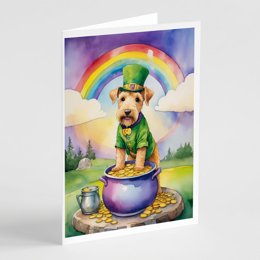 Yorkshire Terrier St Patricks Day Greeting Cards Pack of 8 Image 8