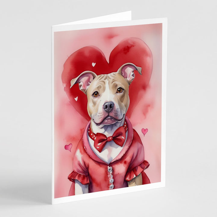 Yorkshire Terrier My Valentine Greeting Cards Pack of 8 Image 7