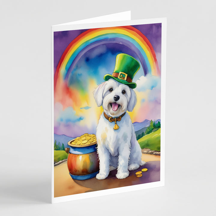 Yorkshire Terrier St Patricks Day Greeting Cards Pack of 8 Image 9