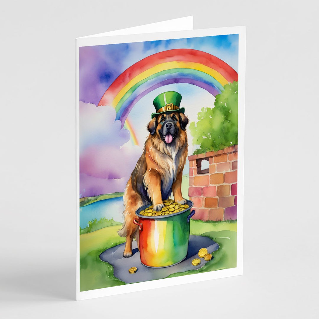 Yorkshire Terrier St Patricks Day Greeting Cards Pack of 8 Image 1