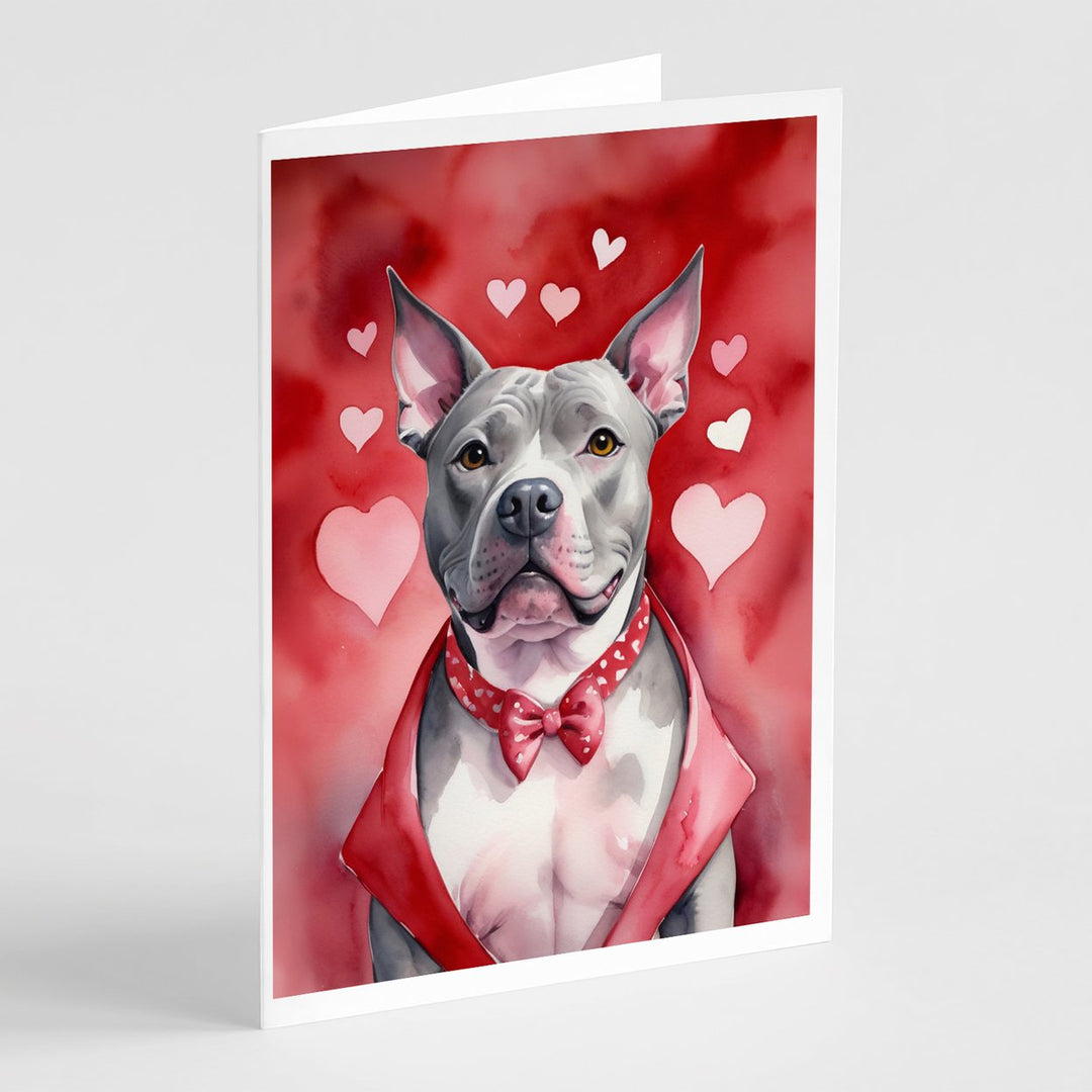 Yorkshire Terrier My Valentine Greeting Cards Pack of 8 Image 9