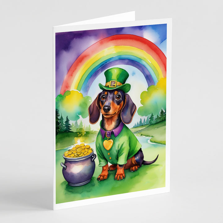 Yorkshire Terrier St Patricks Day Greeting Cards Pack of 8 Image 11