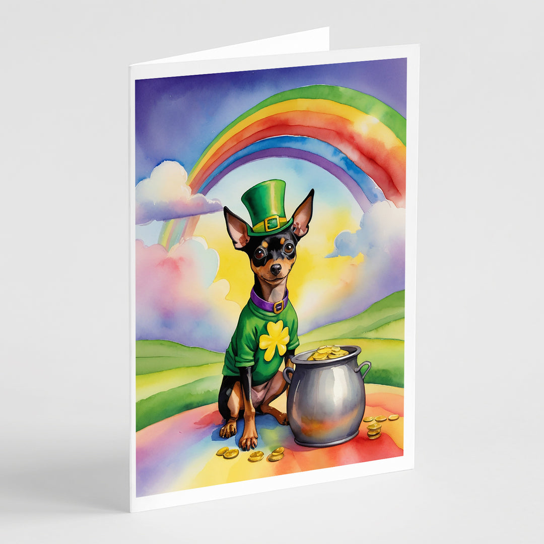 Yorkshire Terrier St Patricks Day Greeting Cards Pack of 8 Image 12