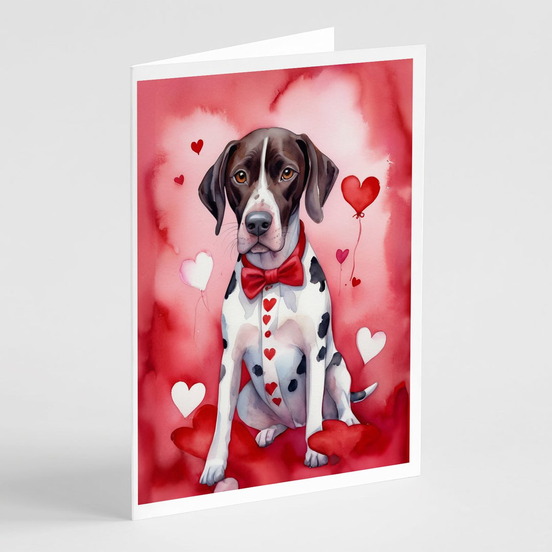 Yorkshire Terrier My Valentine Greeting Cards Pack of 8 Image 11