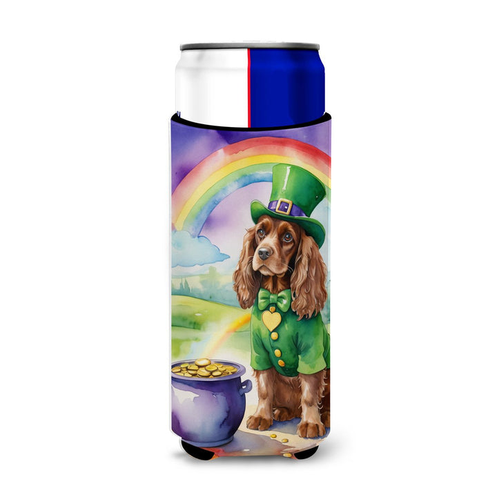 Yorkshire Terrier St Patricks Day Hugger for Ultra Slim Cans Image 5