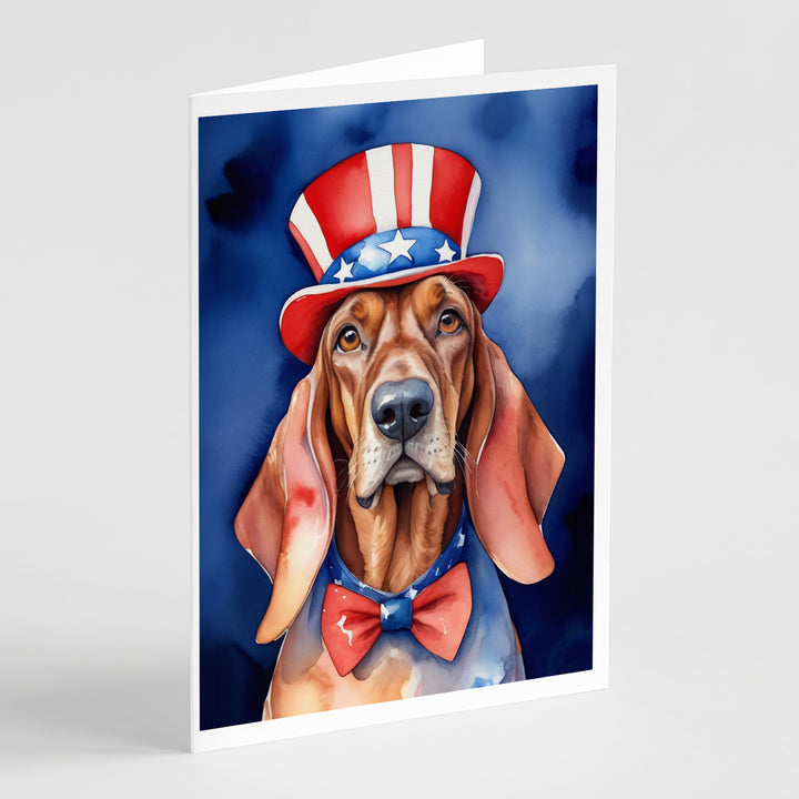 Yorkshire Terrier Patriotic American Greeting Cards Pack of 8 Image 10