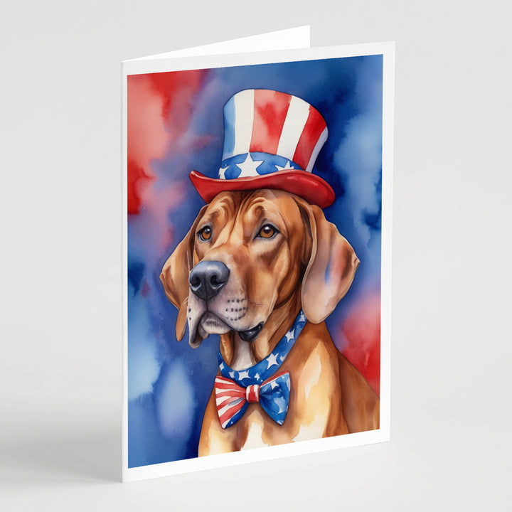 Yorkshire Terrier Patriotic American Greeting Cards Pack of 8 Image 11