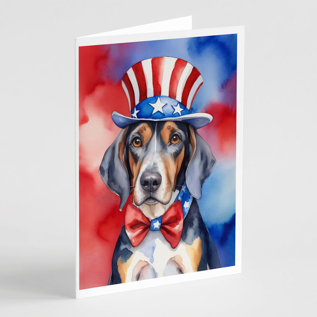 Yorkshire Terrier Patriotic American Greeting Cards Pack of 8 Image 9